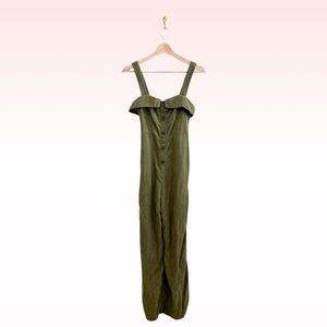LOVERS + FRIENDS Olive Green “Artsy” Jumpsuit (Sz XS)
